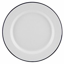 Falcon enamel dinner plate - enamel,