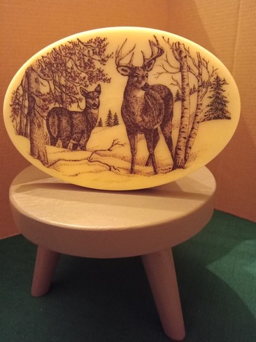 Deer plaque american very - , (very