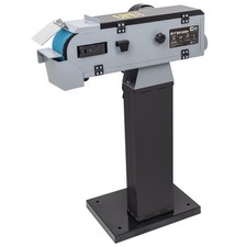 SIP 4" Electric Belt Linisher, 230V 1500W 1200 x 100mm P60 Pedestal Belt Sander