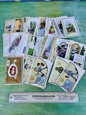 62 Vtg Postcards Lot Victorian