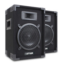 Max 170.652 8" Passive DJ Speakers 800W Pair - Loud & Clear Sound