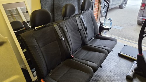 Vauxhall vivaro rear seat - vivaro,