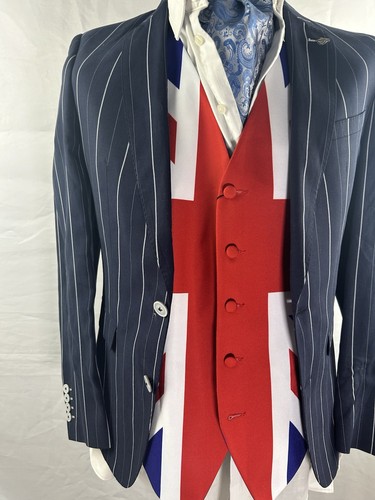 Slim fit striped - striped, blazer