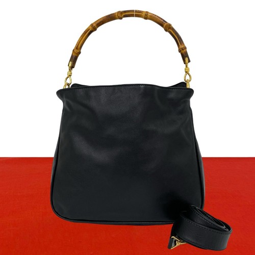 Gucci bamboo shoulder bag - bamboo,