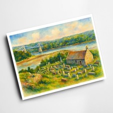 A4 PRINT - Church Island
