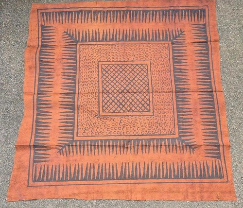 Uganda bark cloth wall hanging - wall,