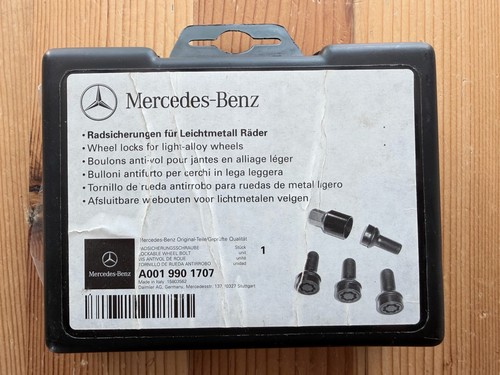 Genuine mercedes benz - genuine, locking