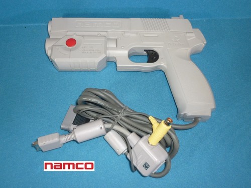 Namco guncon grey light gun - namco,