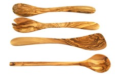 Olive Wood Kitchen Utensil Set