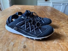 COTTON TRADER WALKING SHOES UK 8 NAVY COMFORT TRAINERS HIKING MENS