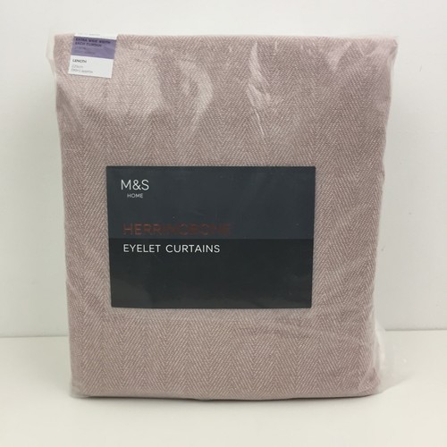Eyelet curtains size w218 - m&s,