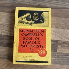 Sir Malcolm Campbell’s Book