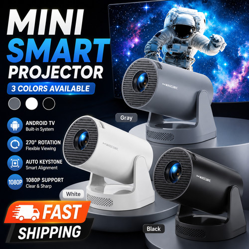 Projector smart hd led - 5g,