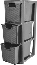 Plastic Storage Drawers Unit