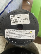 MIG Wire Aluminium 5356 1.2mm 0.5kg Mini Wire Spool for MIG Welding Gun - LOOSE