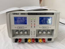 10A, 5A 0-30v, 0-60v Triple/Dual 3 Channel Output Adjustable DC Lab Power Supply