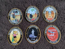 6 NETHERGATE BREWERY. Beer pump clips. (Set B)