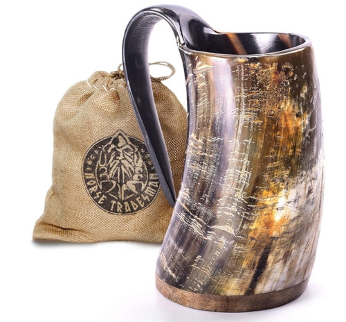 Premium viking drinking - drinking, horn
