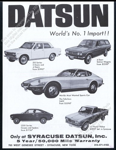 1971 datsun 240z 1200 510 - 1971,
