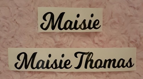 Personalised name sticker - personalised,