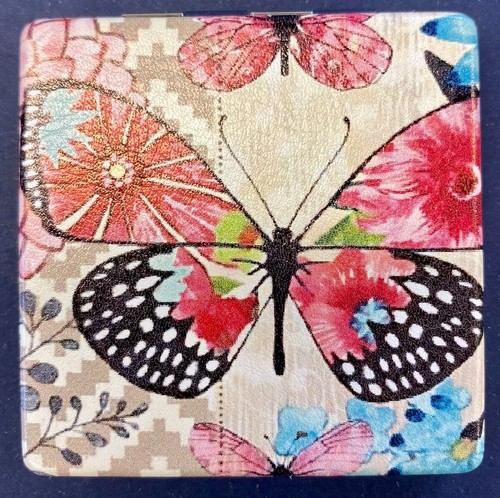 Butterfly compact mirror - butterfly,