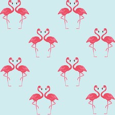 Flamingo Bird Printed Pink