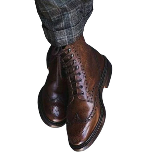 Handmade men brown - handmade,