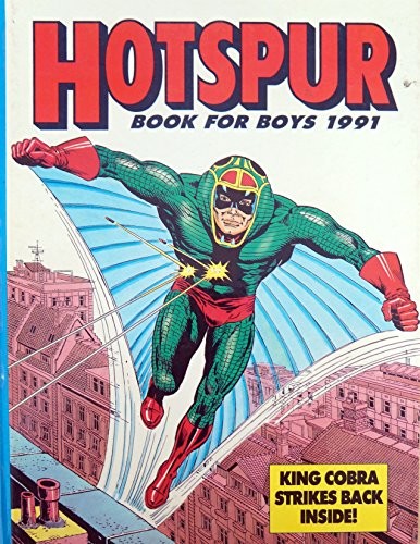 The hotspur book for boys - book, 1991