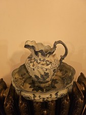 Antique Blue White Ceramic