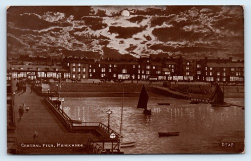 Postcard central pier - postcard,