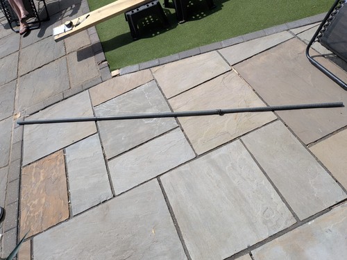 Isabella carbon awning pole - carbon,