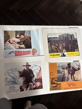 JOHN WAYNE LOBBY CARDS X4