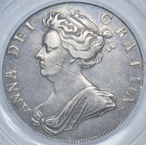 1704 halfcrown - 1704, 45)