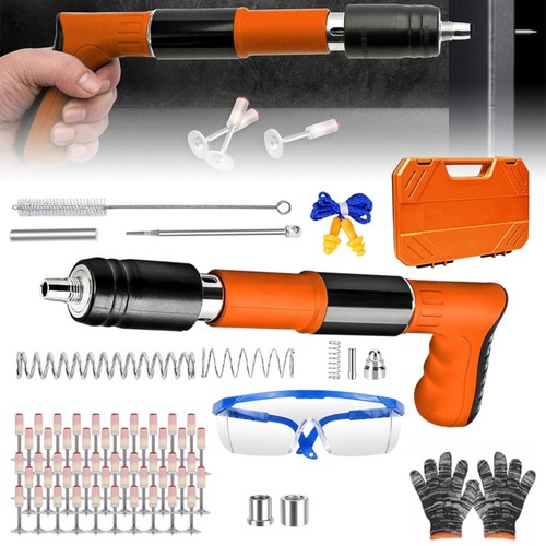 Powerful concrete nail gun - nail, air