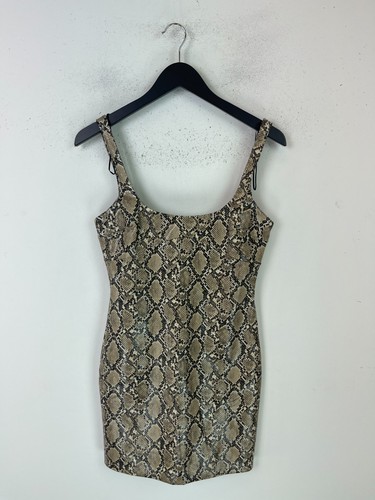 Zara brown snake print - snake, mini