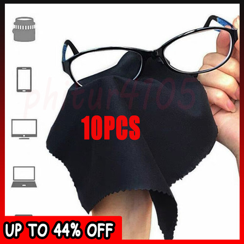 10x microfibre cleaning cloths - 10x,