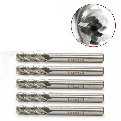 5pcs hss straight shank - 5pcs,