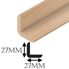 2.4m Angle Oak corner trim