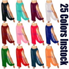 Women Student Slit Harem Yoga