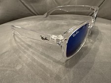 Rayban ray-ban RB2140 Sunglass Sliver/Blue Len transplant Wayfarer Unisex