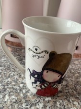 Santoro’s Gorjuss Mug Purrrrrfect Love  Cat Lover Gift Collectable Ceramic VGC