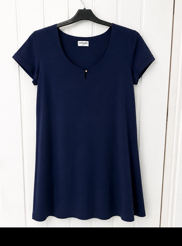 Nomads navy neck short - nomads,