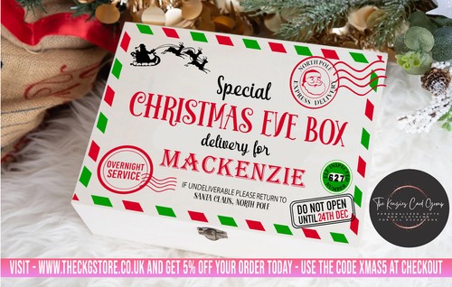 Personalised wooden xmas - personalised,