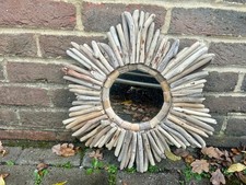 20% OFF DRIFTWOOD Sun Star Wall Mirror Rustic Sunburst Starburst Celestial 42cm