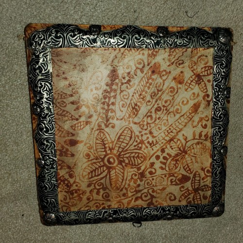 Vintage moroccan square silver - vintage,