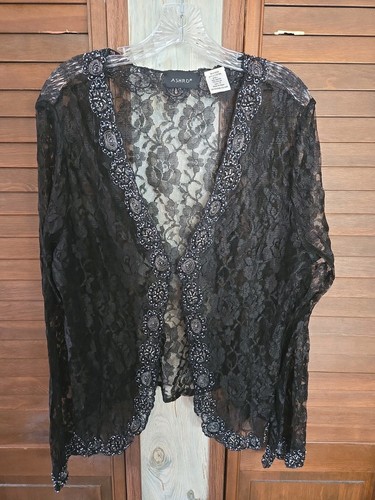 Ashro womens black floral - black,