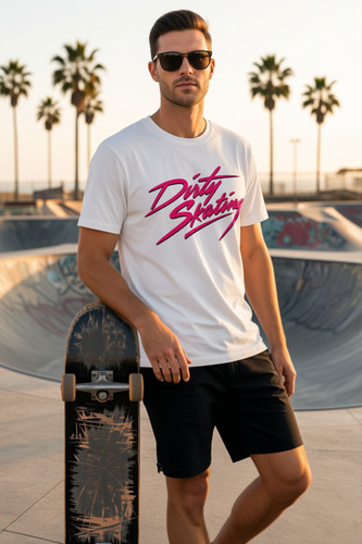 Men dirty skating shirt - dirty, t-shirt