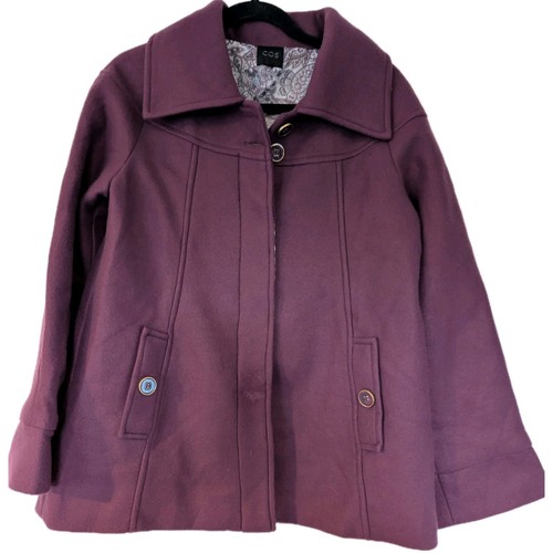 Cos women wool blend swing - wool,