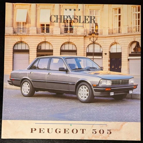 1987 chrysler peugeot 505 car - peugeot,