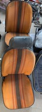 MGB GT (1978) PAIR FRONT DECK CHAIR ORIGINAL SEATS With Headrests